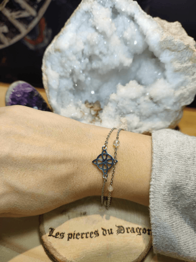 Bracelet double nœud sorcière 