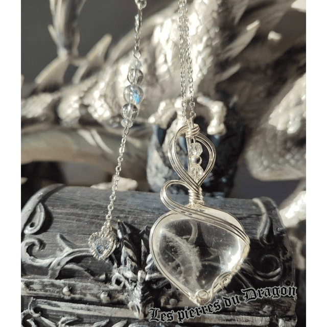 Talisman cœur de cristal