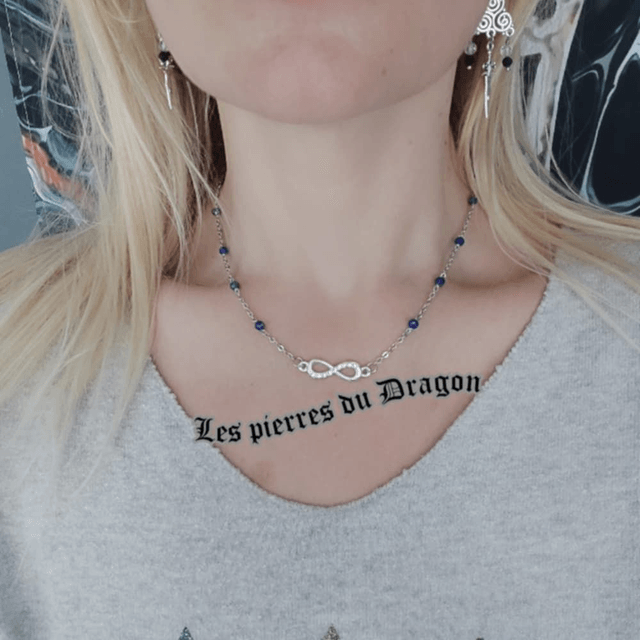 Éclat d’Infini - collier, bracelet et boucles d'oreilles