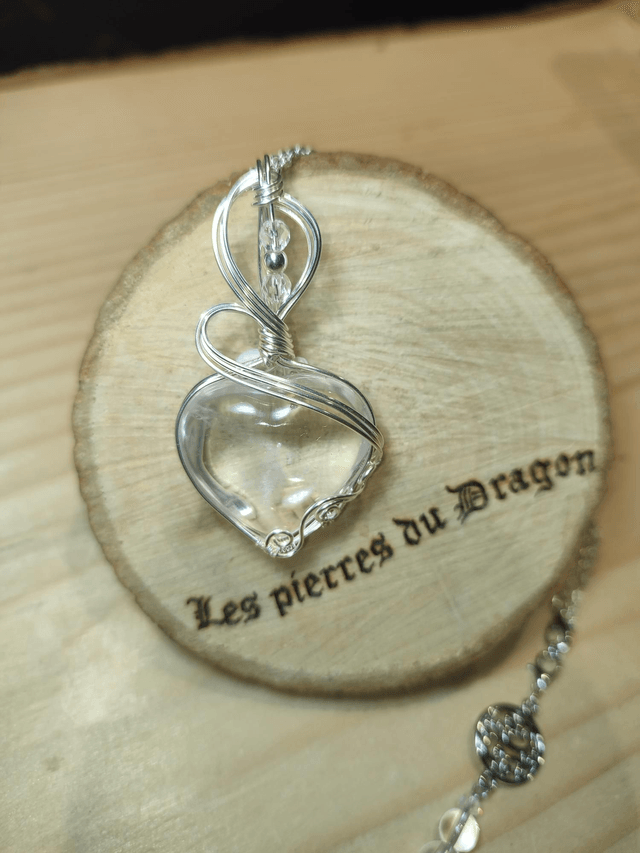 Talisman cœur de cristal