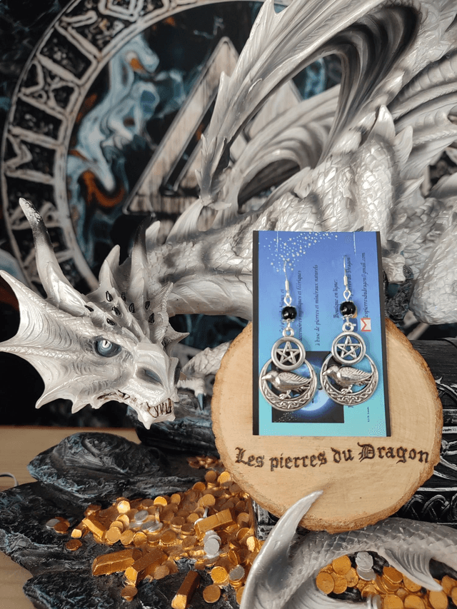 Boucles d'oreilles familier magique