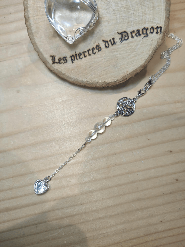 Talisman cœur de cristal