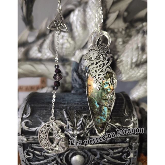 Talisman esprit du loup