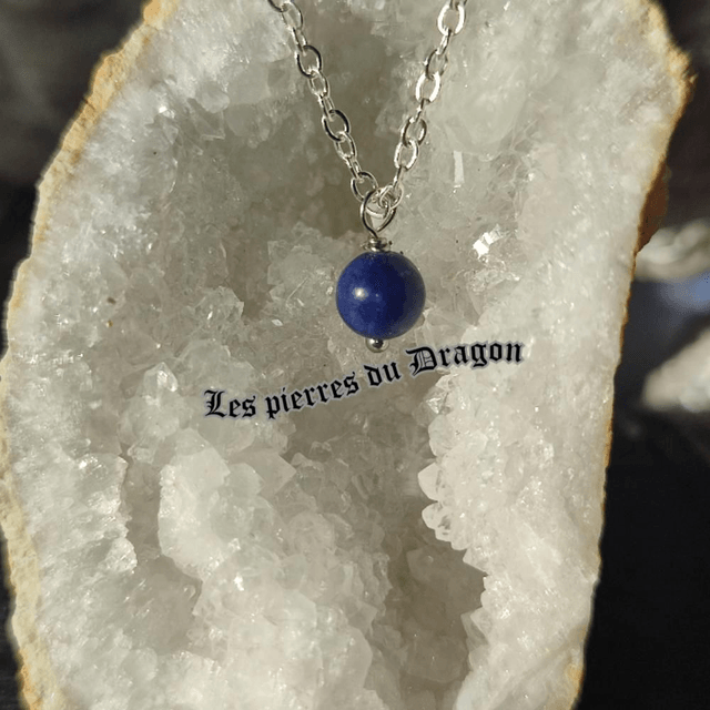Collier fin sodalite 