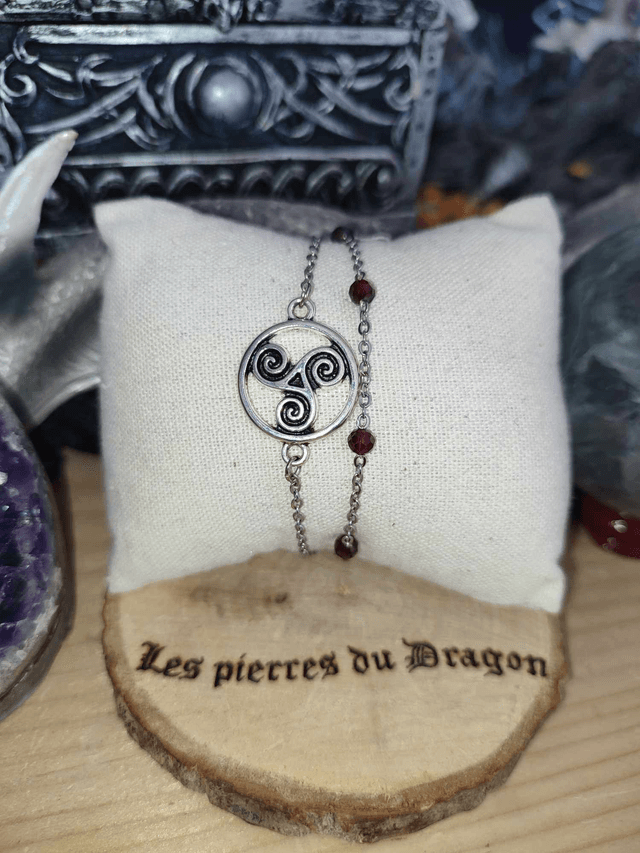Bracelet double triskel