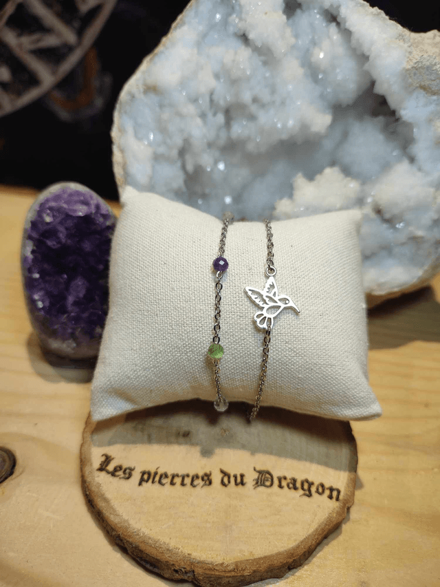 bracelet double colibri