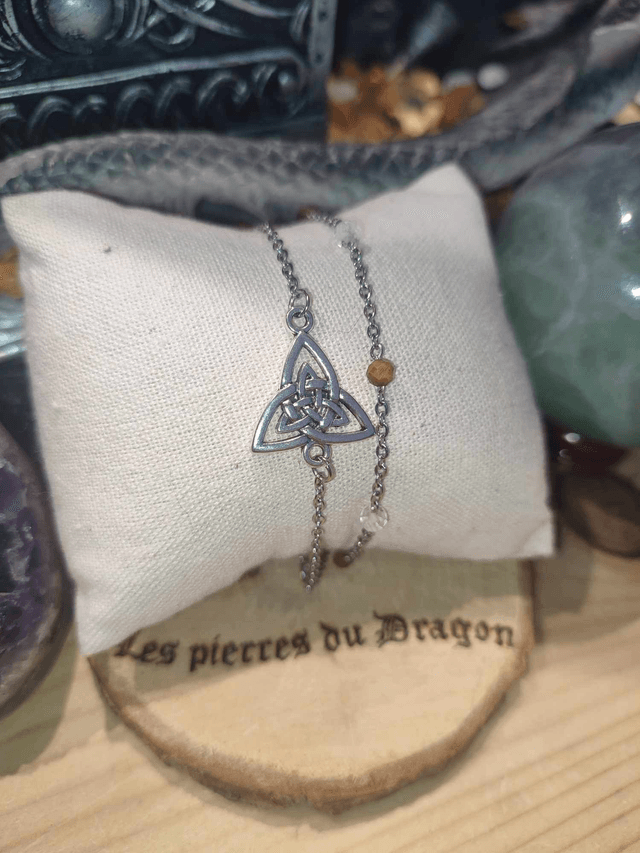 Bracelet double triquetra