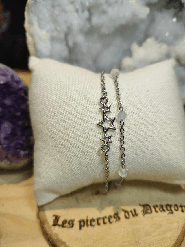 bracelet double étoiles