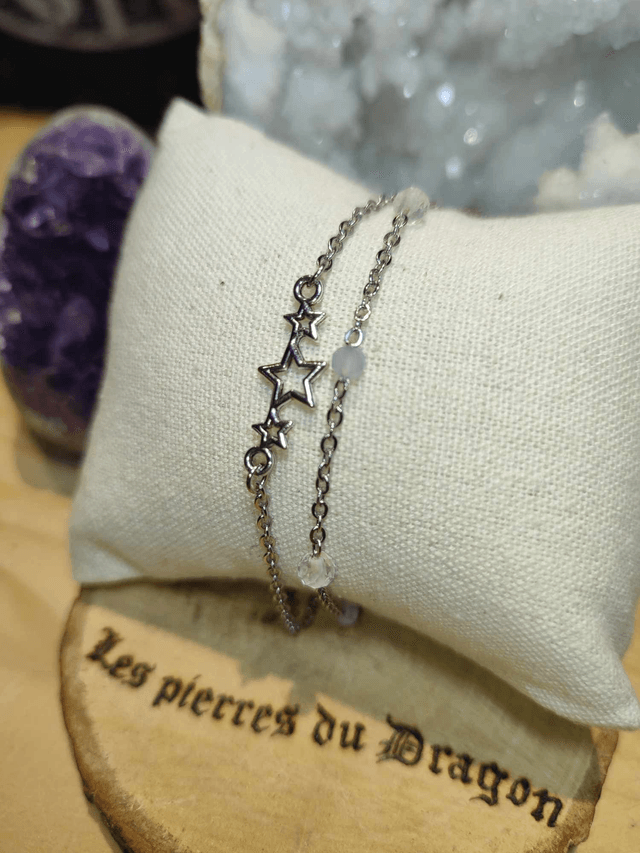 bracelet double étoiles