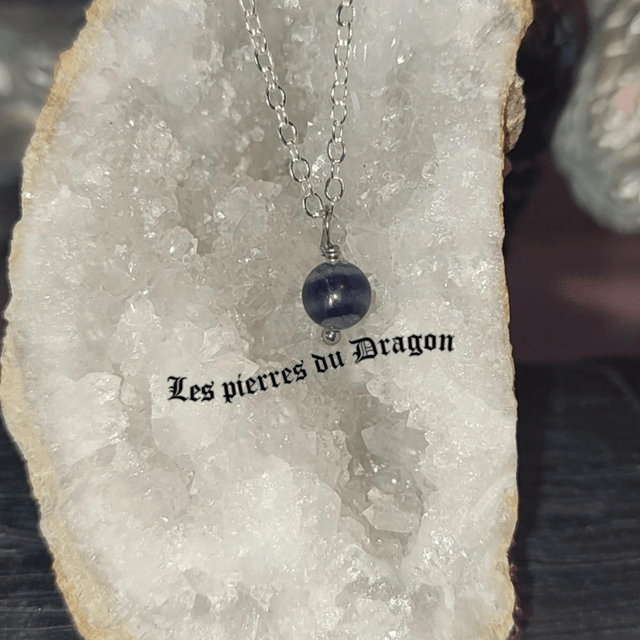 Collier fin fluorine 