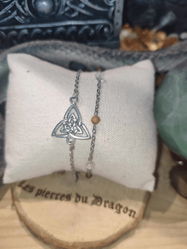 Bracelet double triquetra