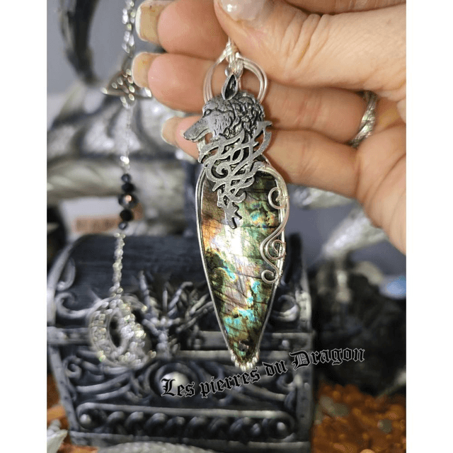 Talisman esprit du loup