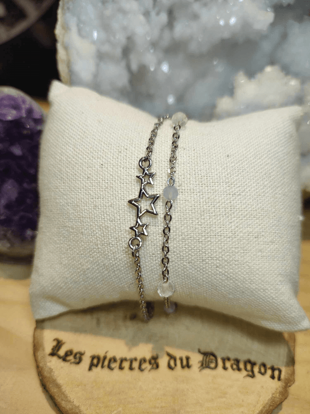 bracelet double étoiles